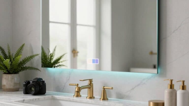 smart mirrors enhance bathrooms