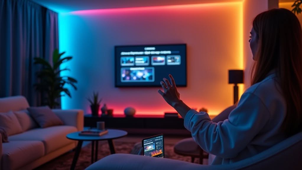 automated lighting routines enhance comfort