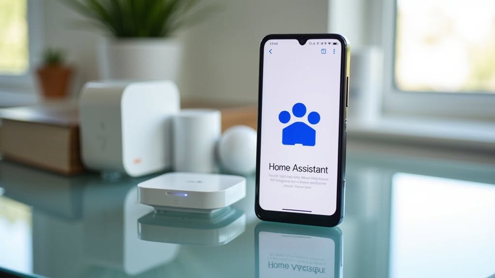 home assistant app setup