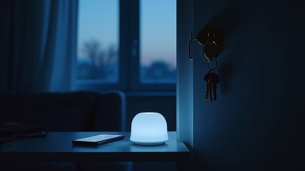 home detection through sensors