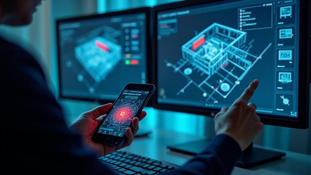 mobile security monitoring system