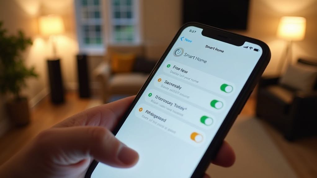secure smart device settings