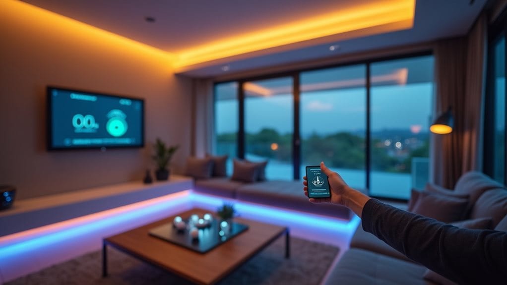 smart lighting and climate integration