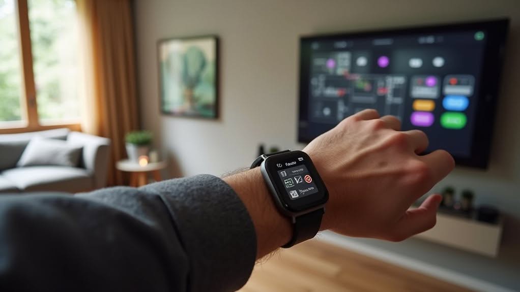 smart watch presence tracking