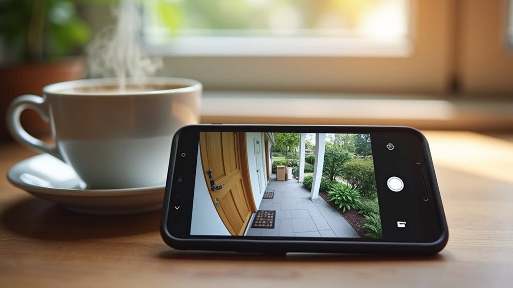 smartphone based security savings