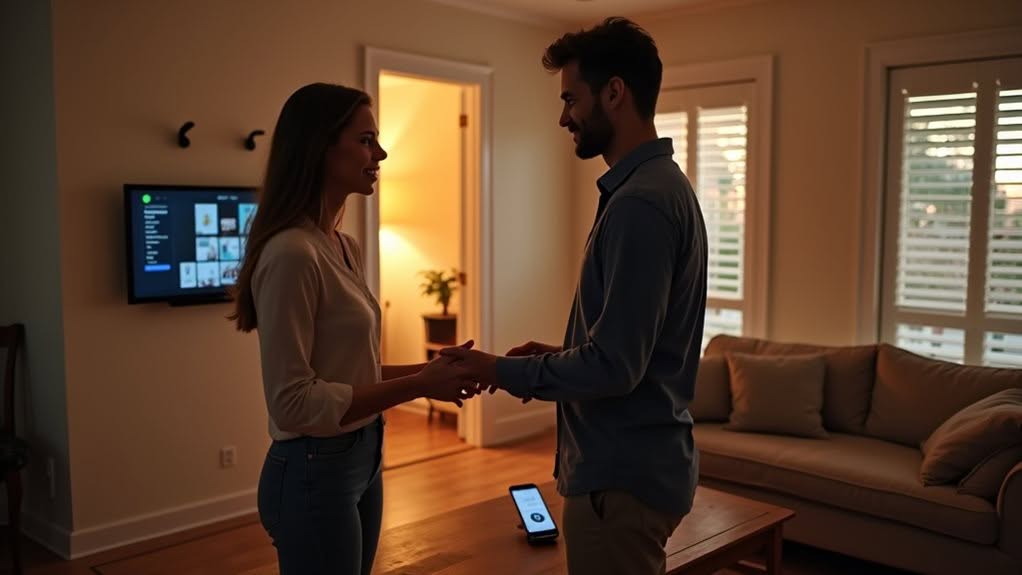voice activated home security features