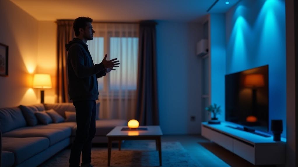 voice activated smart lighting control