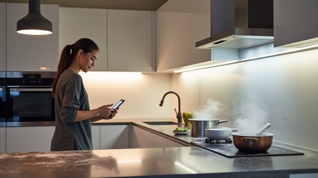voice controlled kitchen convenience