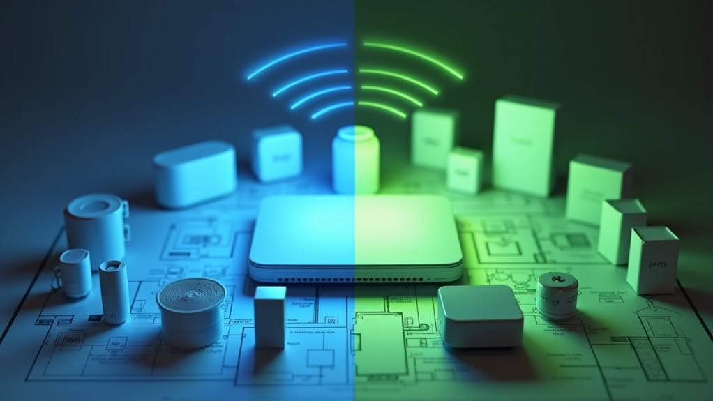 z wave vs zigbee differences