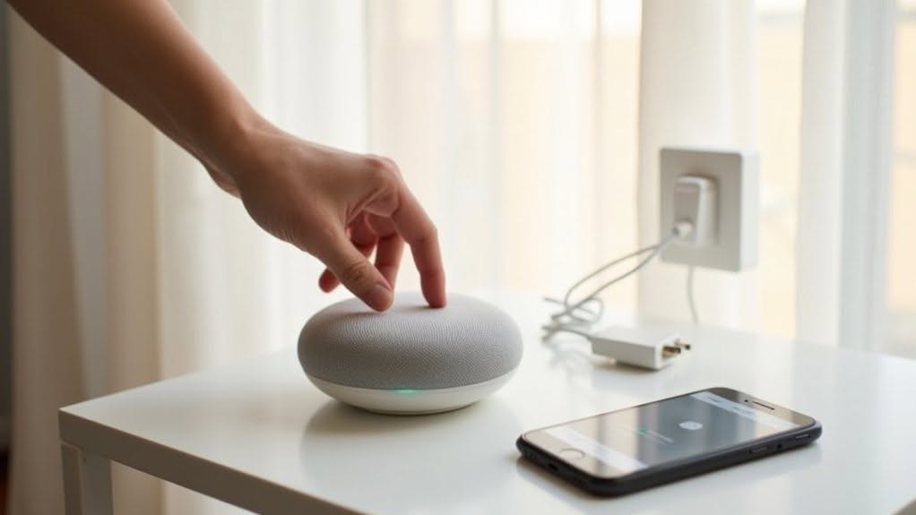 set up google nest mini