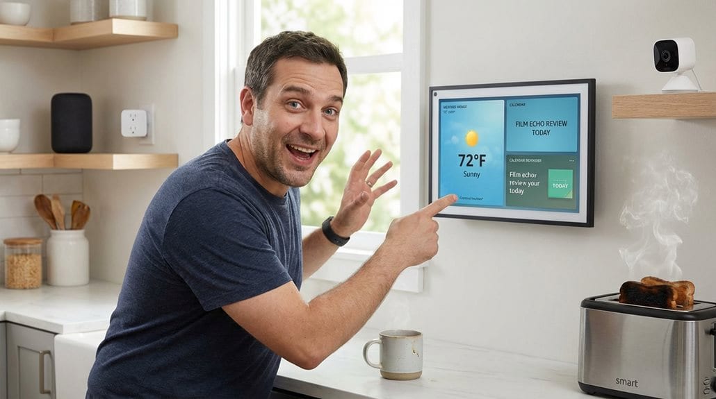 smart home display device