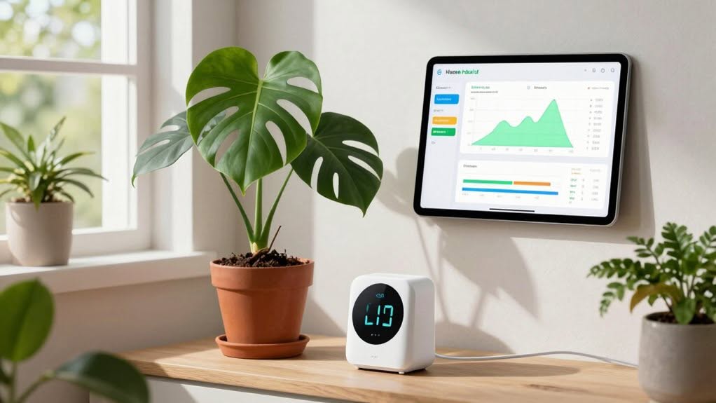 smart home plant monitoring