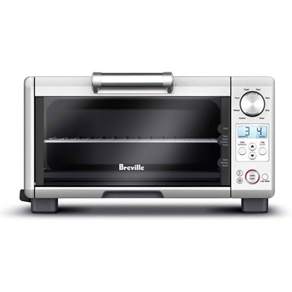 compact countertop oven with smart features