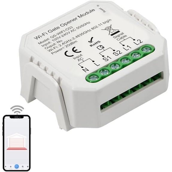 geofencing garage gate opener