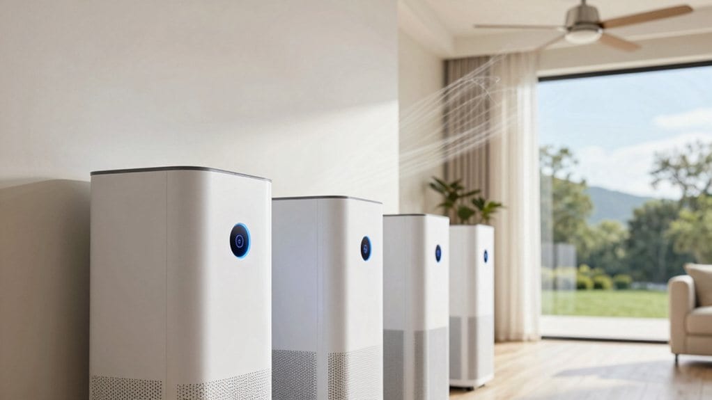 smart air purifiers for whole home cleaning