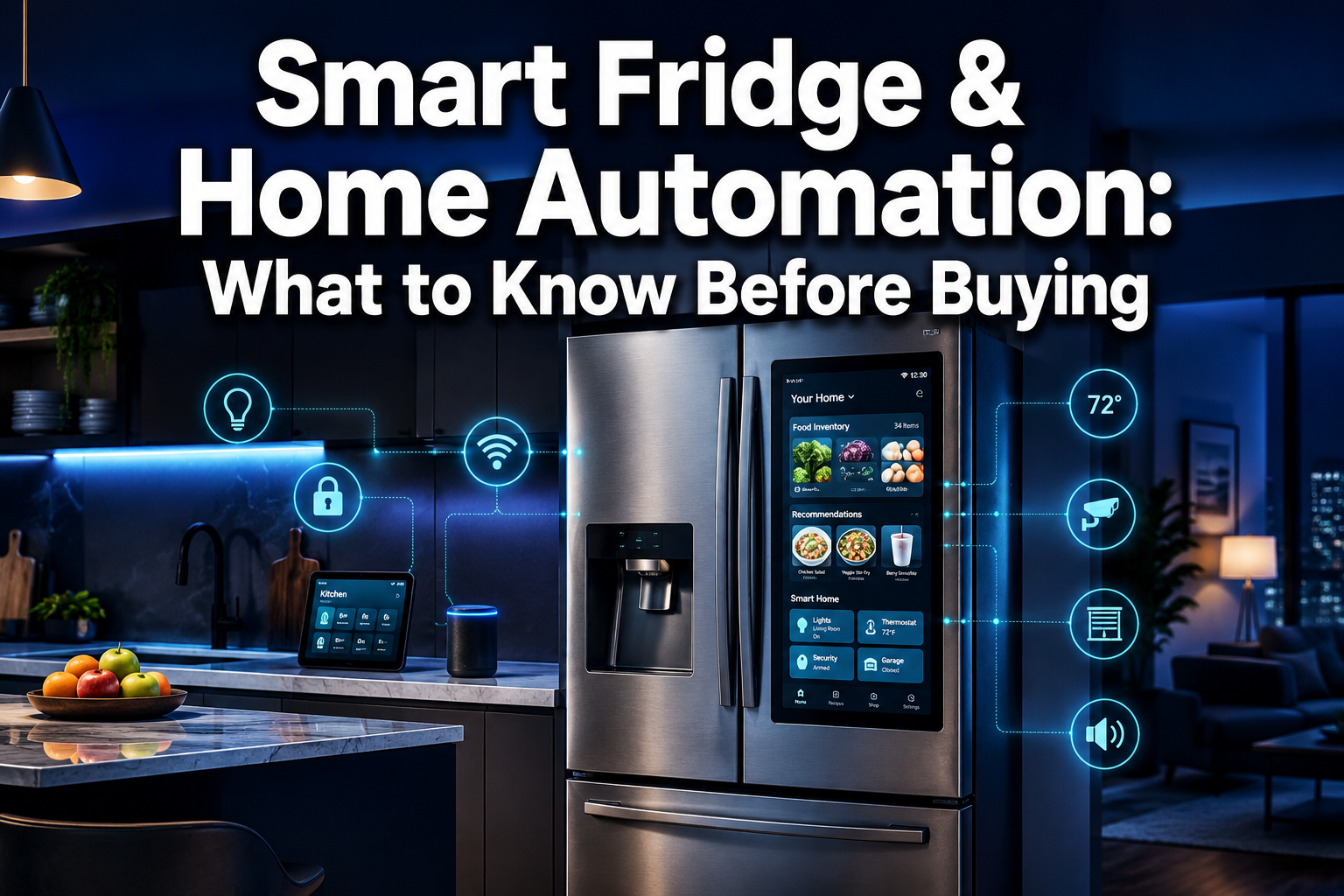 Smart Fridge Home Automation: What to Know Before Buying