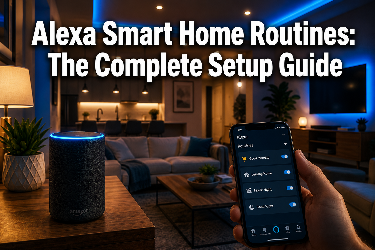 Alexa Smart Home Routines: The Complete Setup Guide