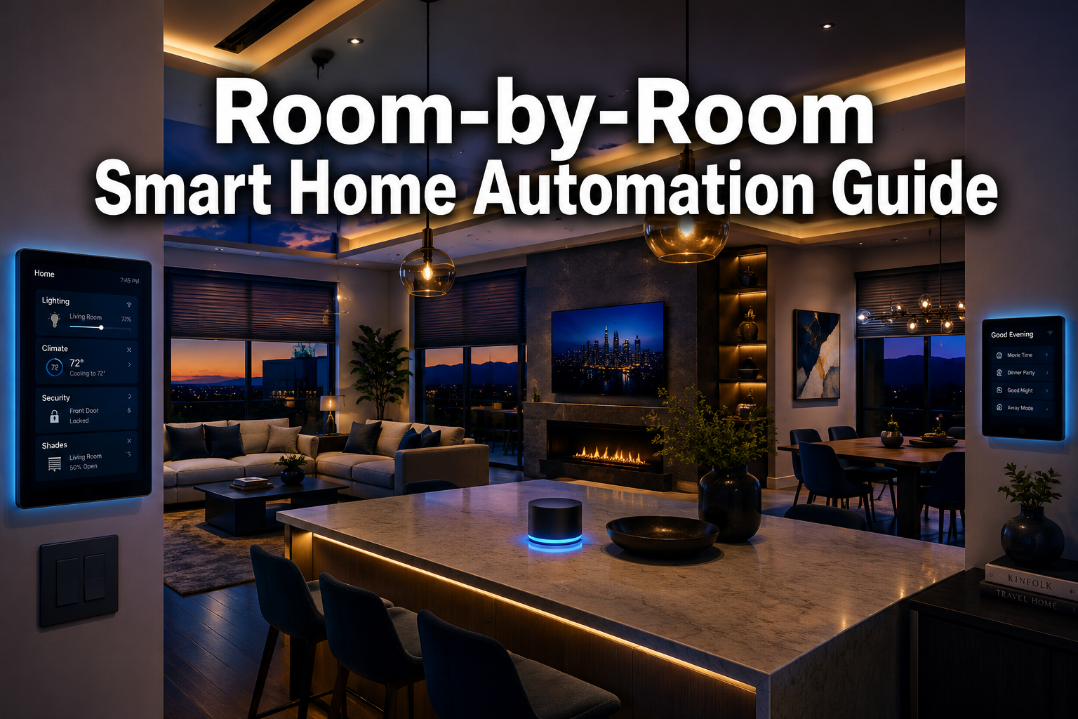 Room-by-Room Smart Home Automation Guide: Ideas for Every Space