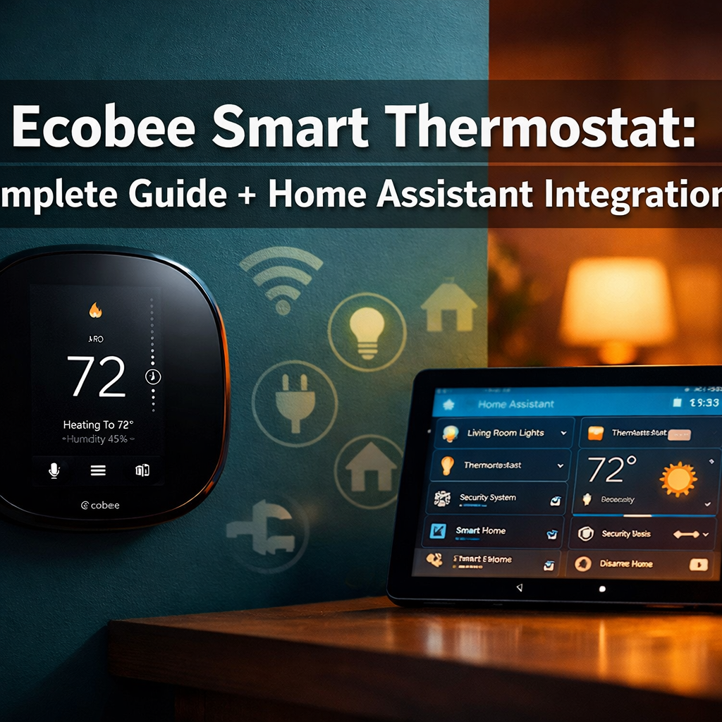 Ecobee Smart Thermostat: Complete Guide + Home Assistant Integration