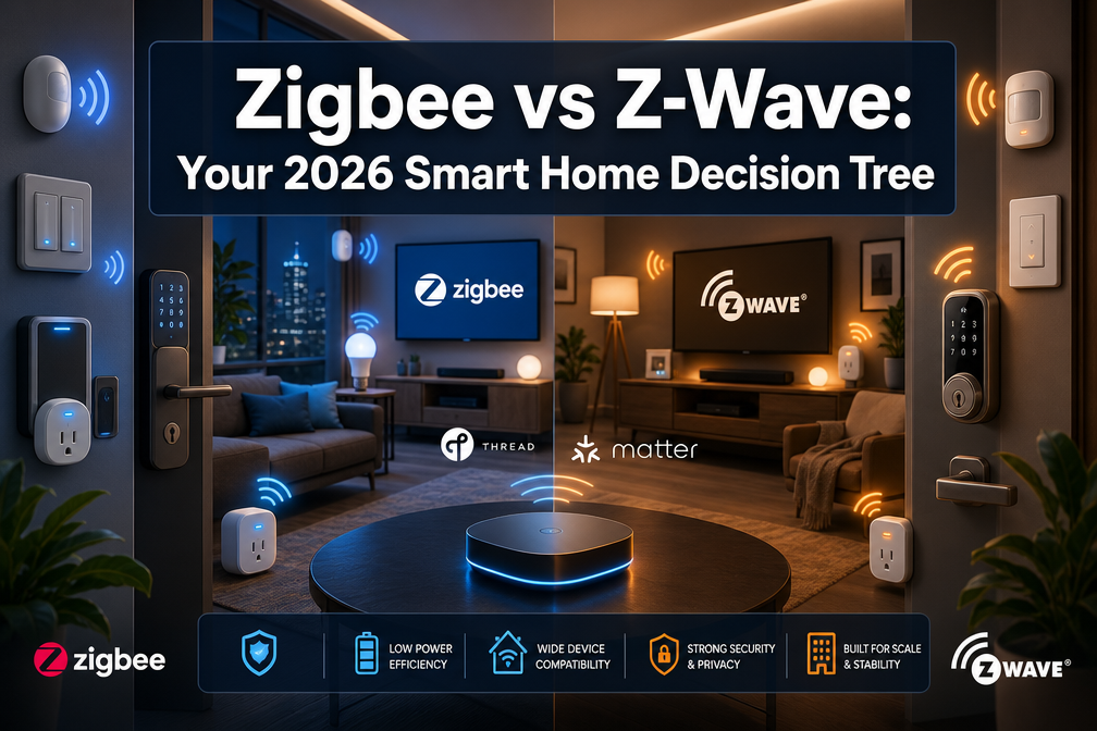 Zigbee vs Z-Wave: Your 2026 Smart Home Decision Tree
