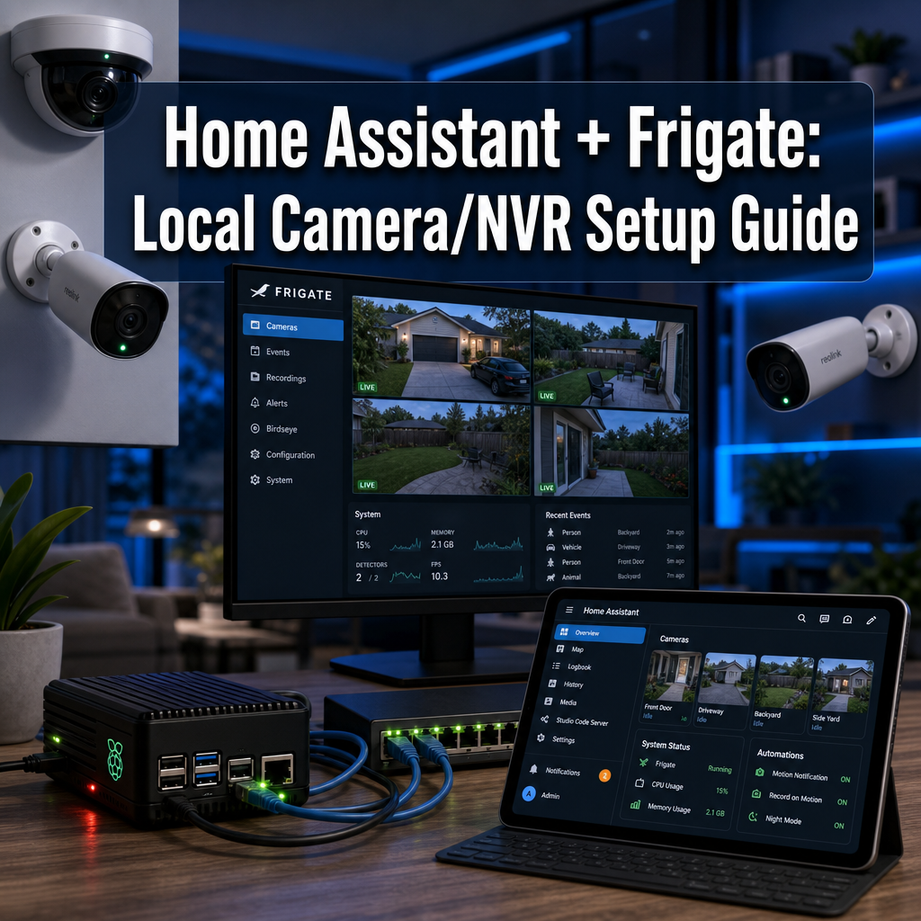 Home Assistant Camera Setup: Complete Frigate NVR Integration Guide for Local Security