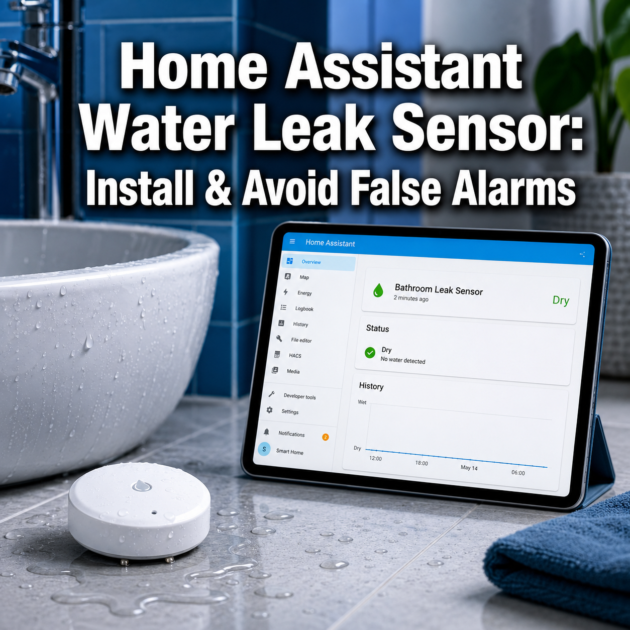 Home Assistant Water Leak Sensor: Install & Avoid False Alarms